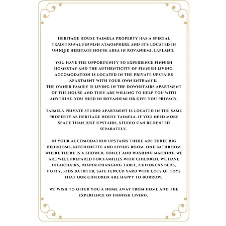 Heritage House Taimela -homestay Great For Families בית אירוח