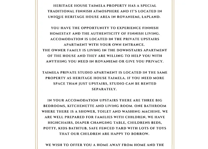 Heritage House Taimela -homestay Great For Families Pansiyon